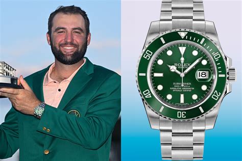 scottie scheffler rolex|rolex watch masters.